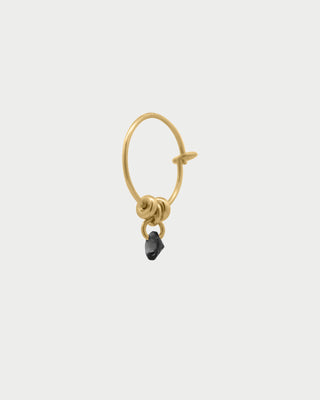 Piercing Mini Hoop zircone colorato e pepite