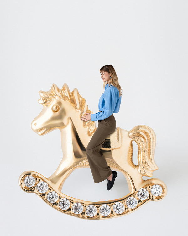 Charm Cavallo a dondolo