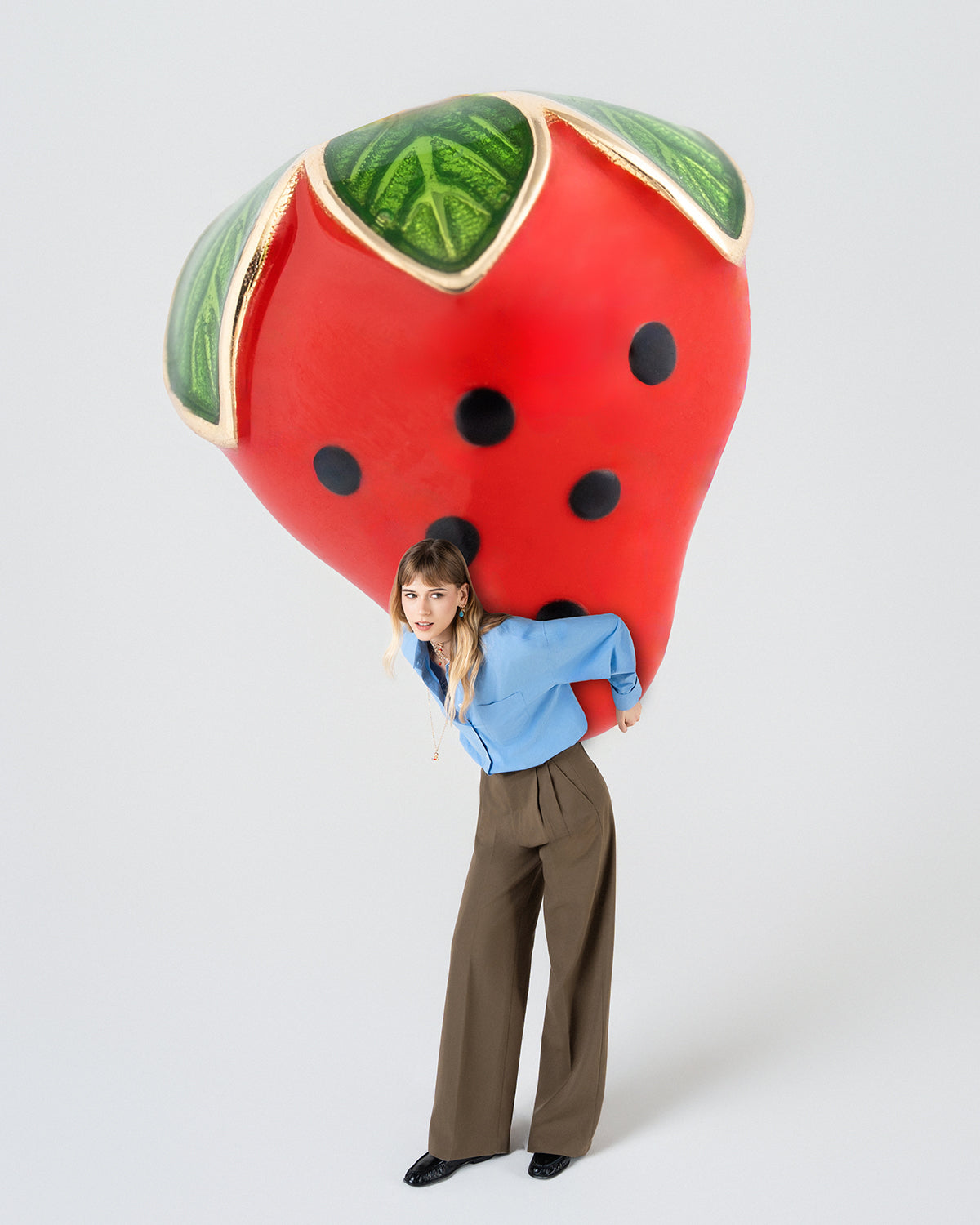 Charm de fresa