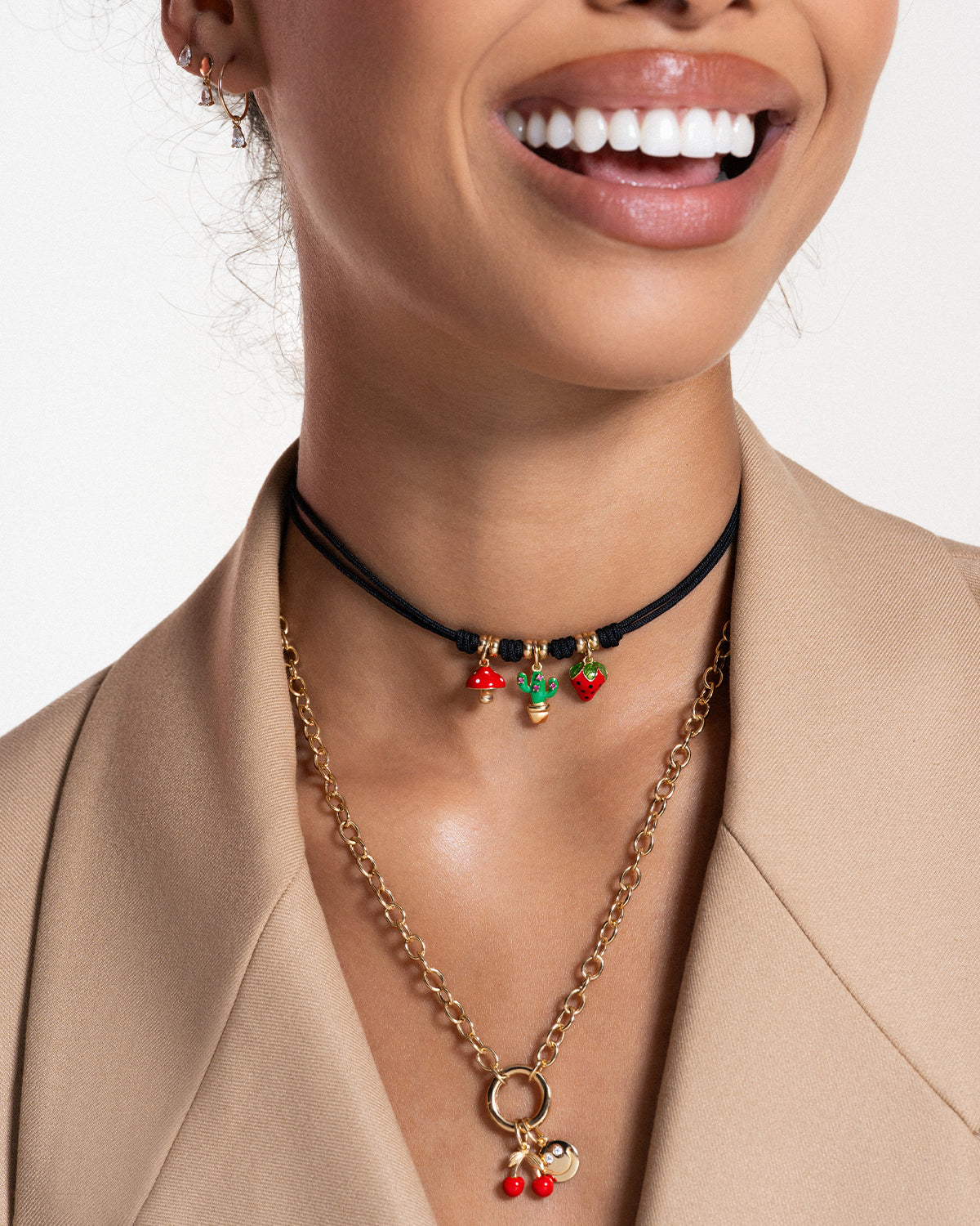 Charm de fresa