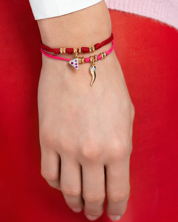Bracciale Soft cord Rondelle