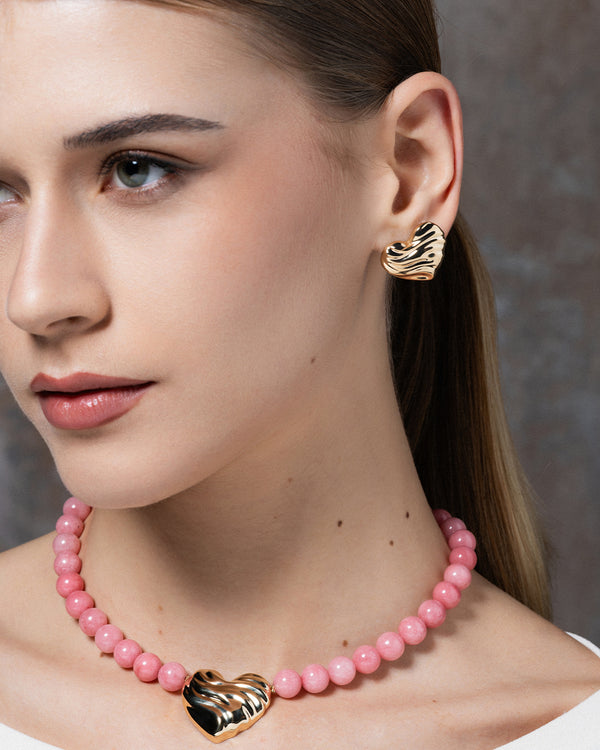 Coppia di orecchini Cuore Bold Small