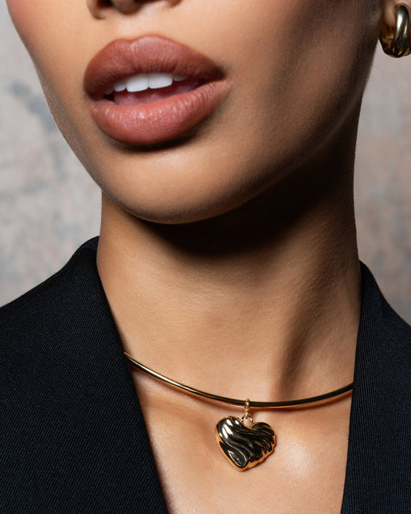 Girocollo Rigido Cuore Bold Small