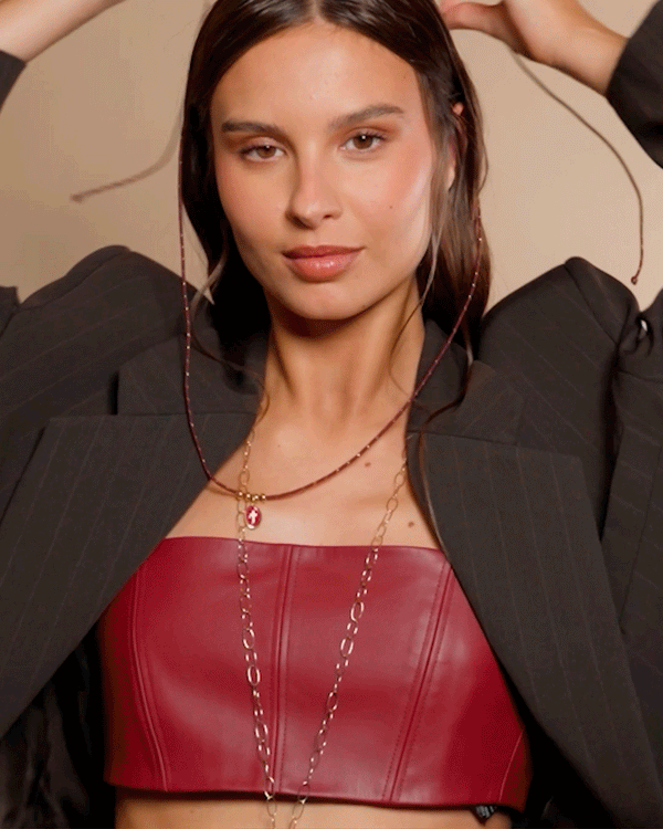 Cuello redondo básico sin cierre