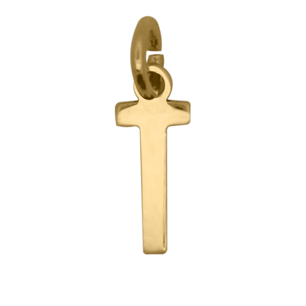 Colgante con la letra T – ORO18KT