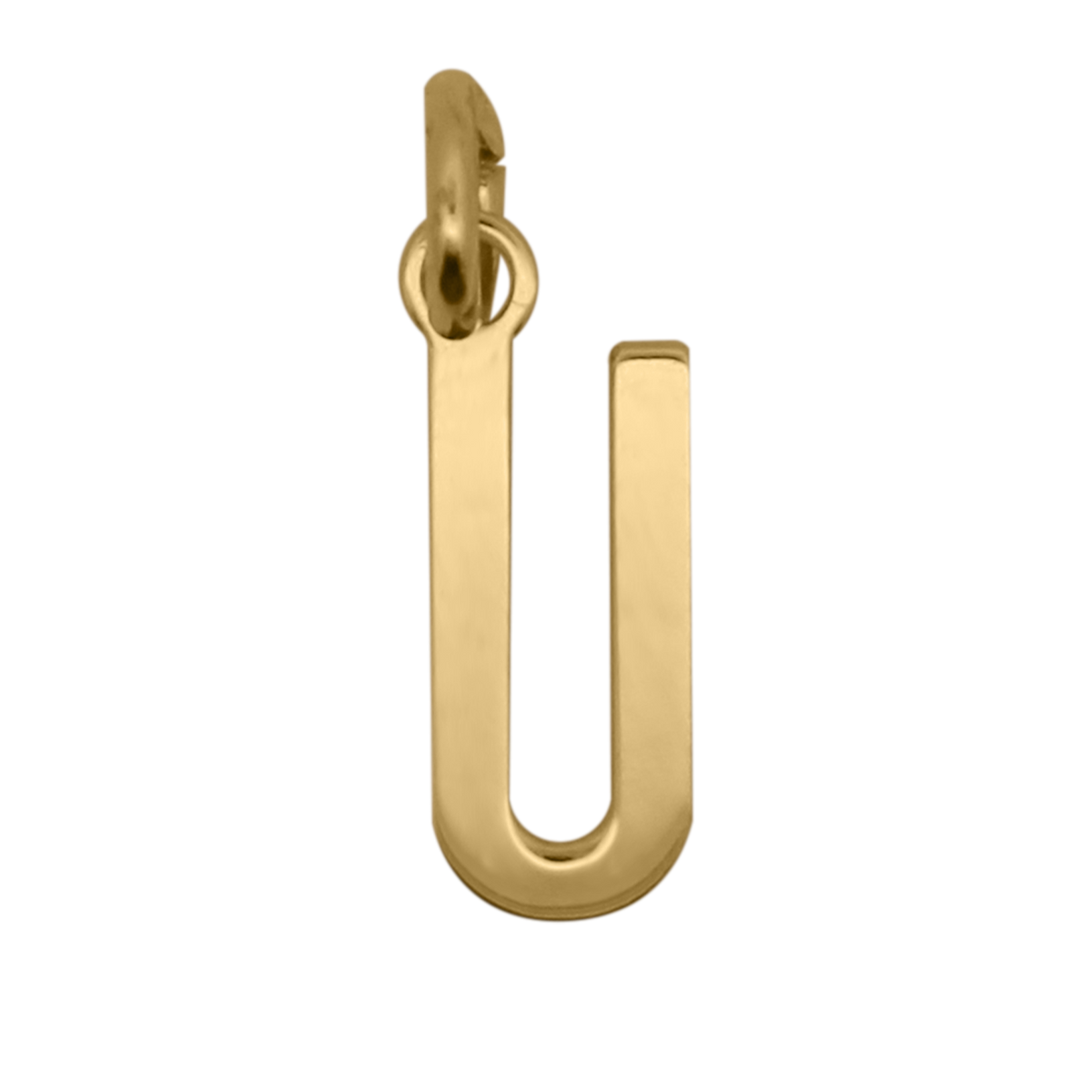 Colgante con la letra U – ORO18KT