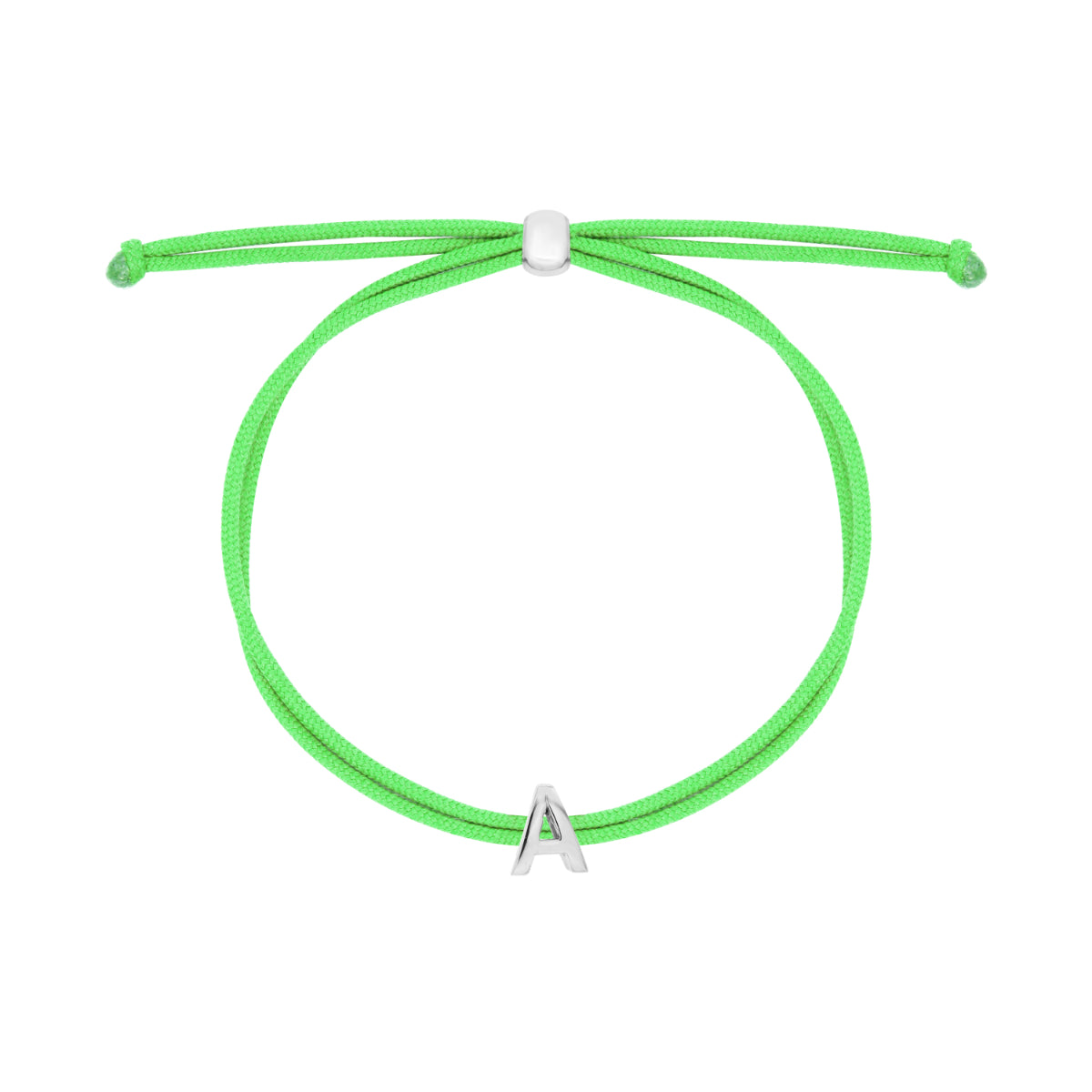 Carousel doble hilo verde fluo letra