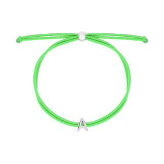 Carousel doble hilo verde fluo letra