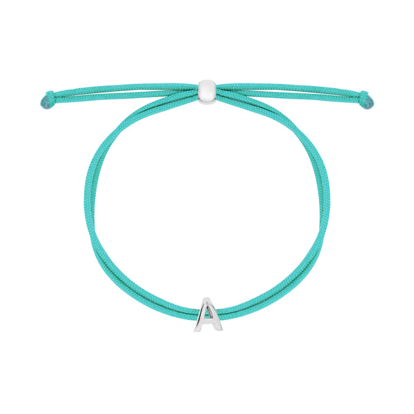 Carousel doble hilo turquesa letra