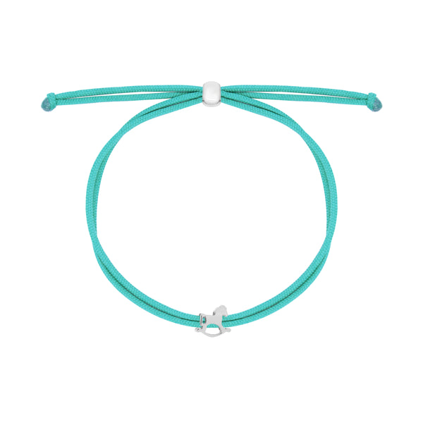 Carousel double thread horse