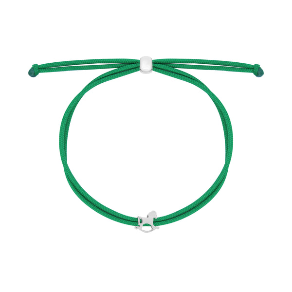 Carousel double thread horse