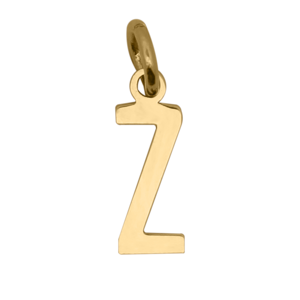 Colgante con la letra Z – ORO18KT