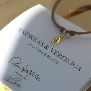 Il matrimonio di Veronica Peparini e Andreas Muller: tra amore, simboli e dettagli preziosi