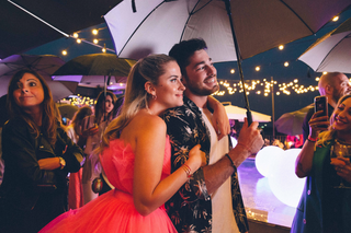 momenti conviviali alla festa di valentina ferragni 