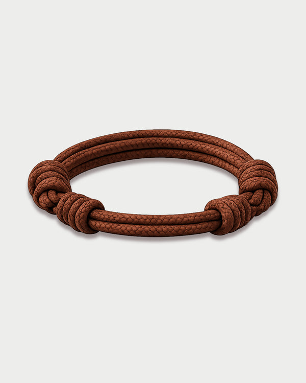 Bracciale Base Cord - Puffy Letters