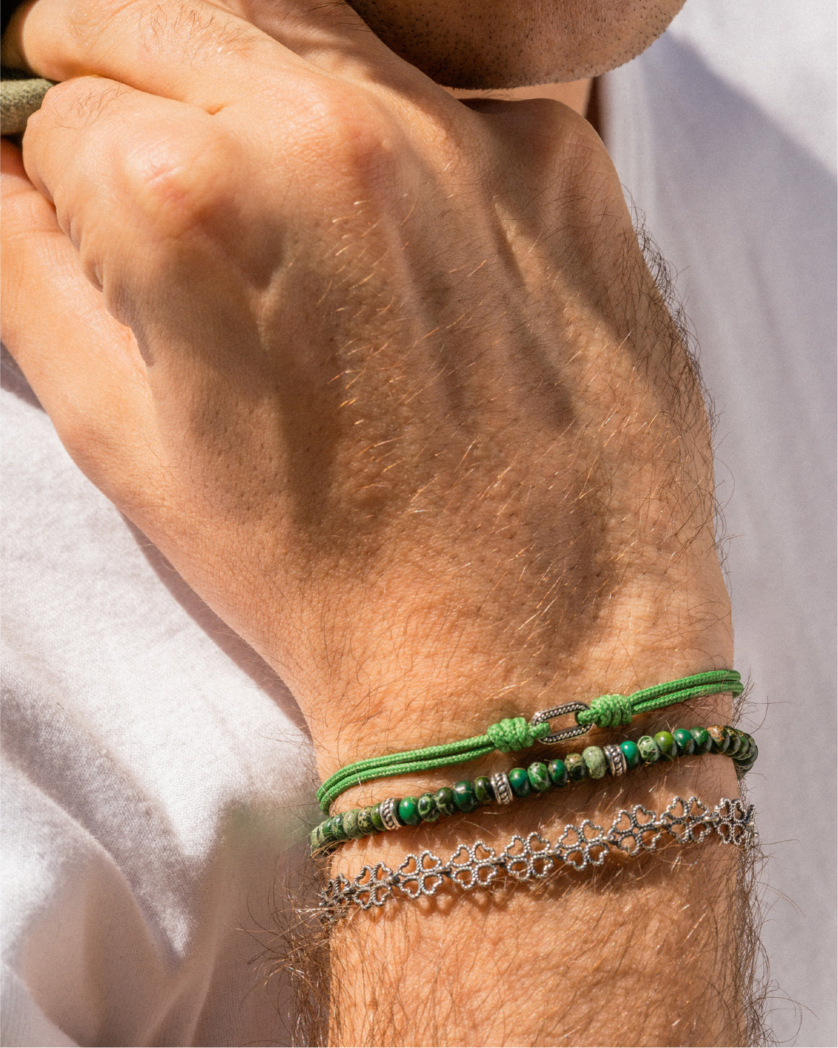 Bracciale Maglia Quadrifogli