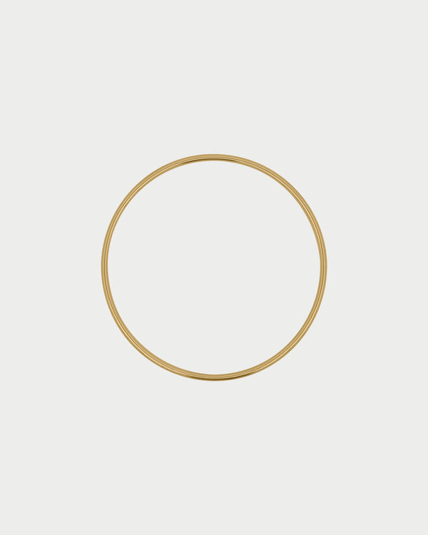 Rigid bangle bracelet