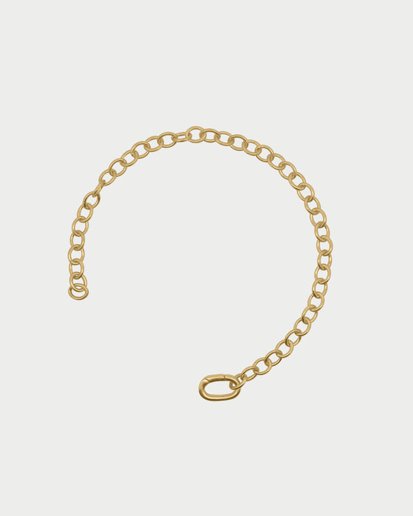 Rolo Chain Bracelet Oval Base