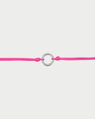 Bracciale soft cord Base cerchio Rodio