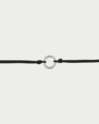 Bracciale soft cord Base cerchio Rodio