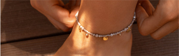 Orecchini e Cavigliere Estive: gioielli mare Rue des Mille