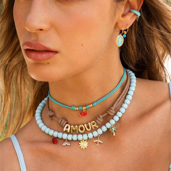 Orecchini e Cavigliere Estive: gioielli mare Rue des Mille