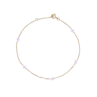 Bracciale con mini perle - ORO18KT