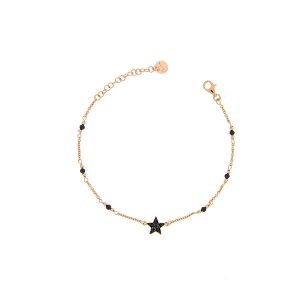 Single-motif star chain bracelet