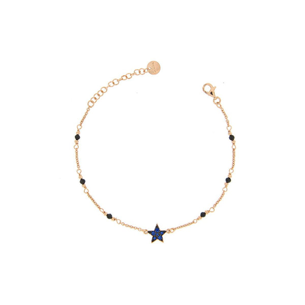 Single-motif star chain bracelet