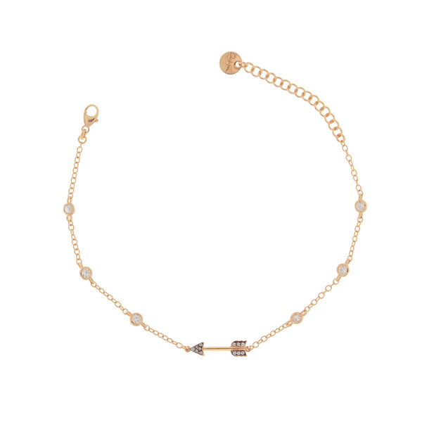 Bracciale Freccia Freccia Zirconi