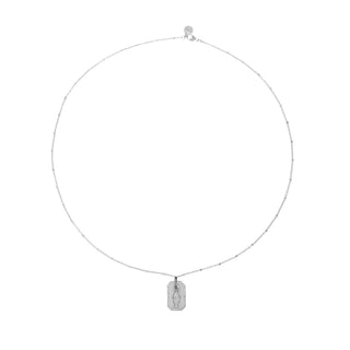 Chocker Madonna medal - chain and dot