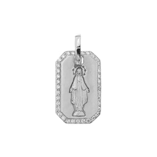 Chocker Madonna medal - chain and dot