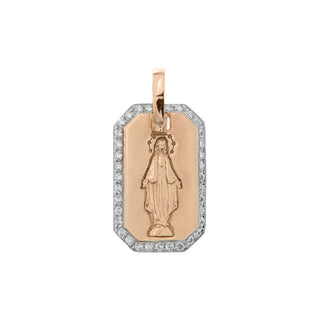 Chocker Madonna medal - chain and dot