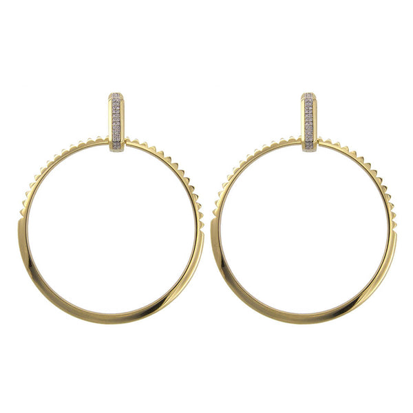 Pendientes Big Bold Hoops