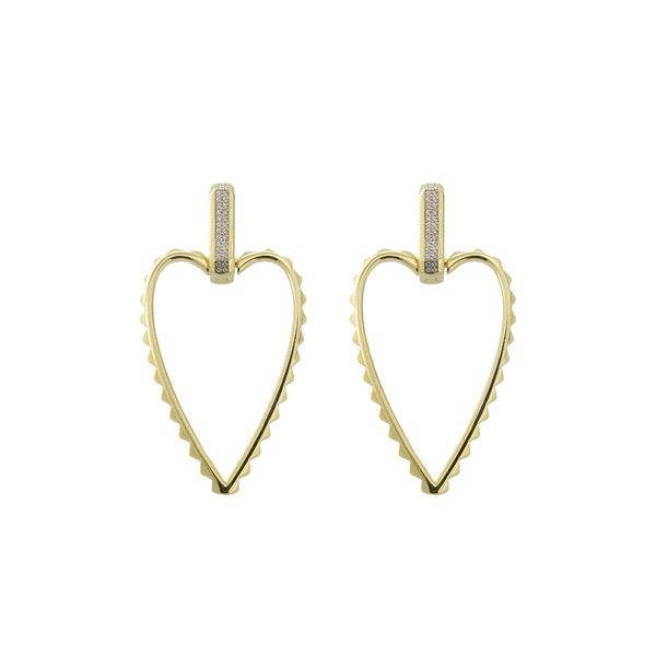 Pendientes Big Bold Heart