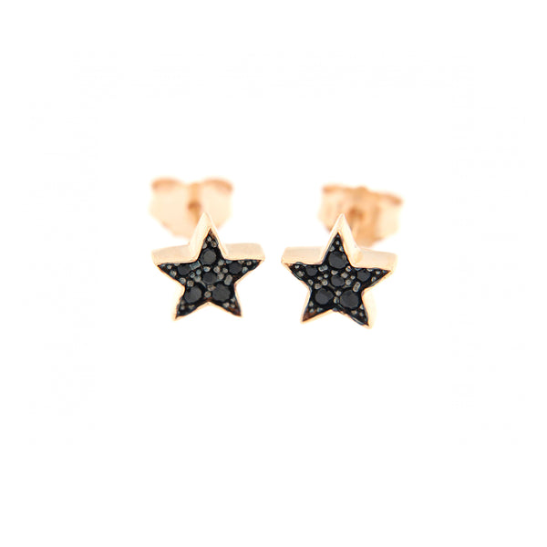 Aretes Detalle Único Micro Zircones Estrella