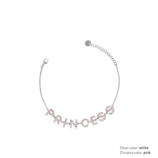 Bracciale Personalizzato con Zirconi