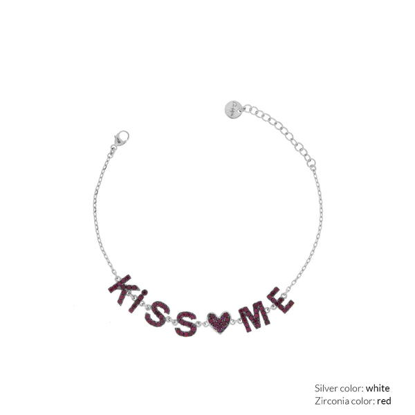 Customized Bracelet with Zircons