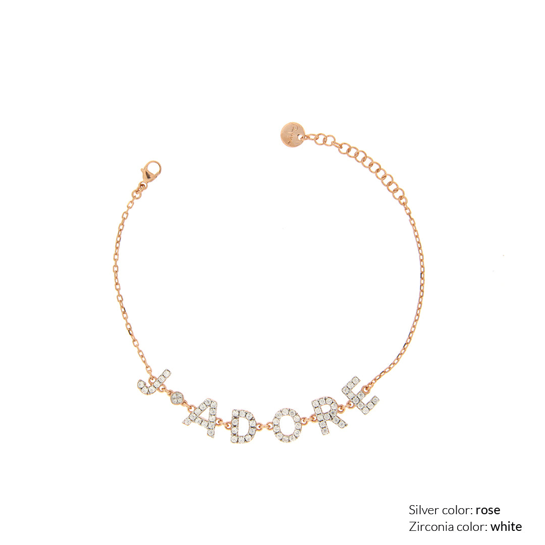 Pulsera Personalizada con Zircones
