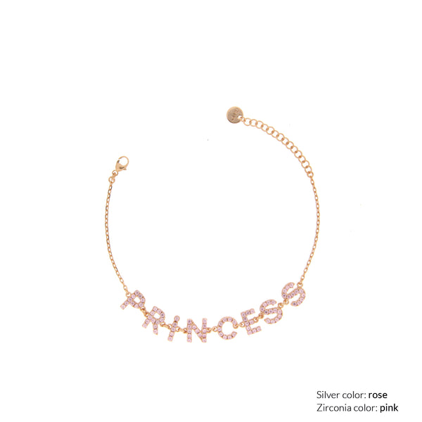 Customized Bracelet with Zircons