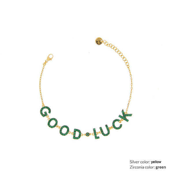 Customized Bracelet with Zircons