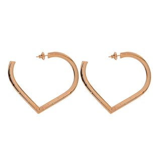 Goldenfall  Earrings -  Heart