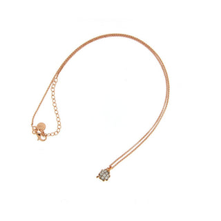 Choker with Micro Four-leaf Clover Pendant